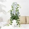 Honeycomb Design Plant Support Rustproof Plastic Stackable Garden Climbing Frame Windproof Easy To Use Honeycomb Plant Trellis