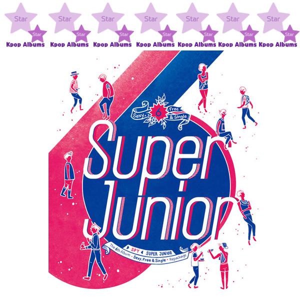 

Super Junior - SPY / 6th Album Repackage (KPOP)