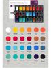 Solid Chinese Painting Pigment Set: 12 & 24 Color Options for Beginners