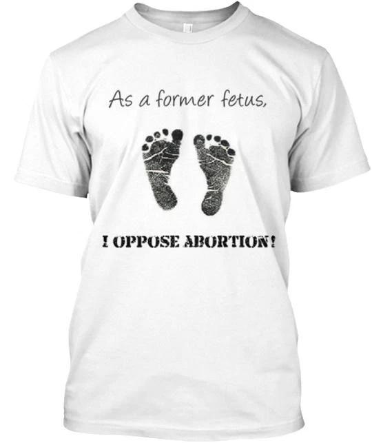 

Pro Life 100% Cotton T-shirt Mens Tees Top Made in the USA T-Shirt Tee Top Unisex XL