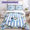 3pcs Duvet Cover Set (1*Duvet Cover + 2*Pillowcase, Without Core), Bluey Print Soft All‑Season Bedding Set, Home Bedroom Decor Gift