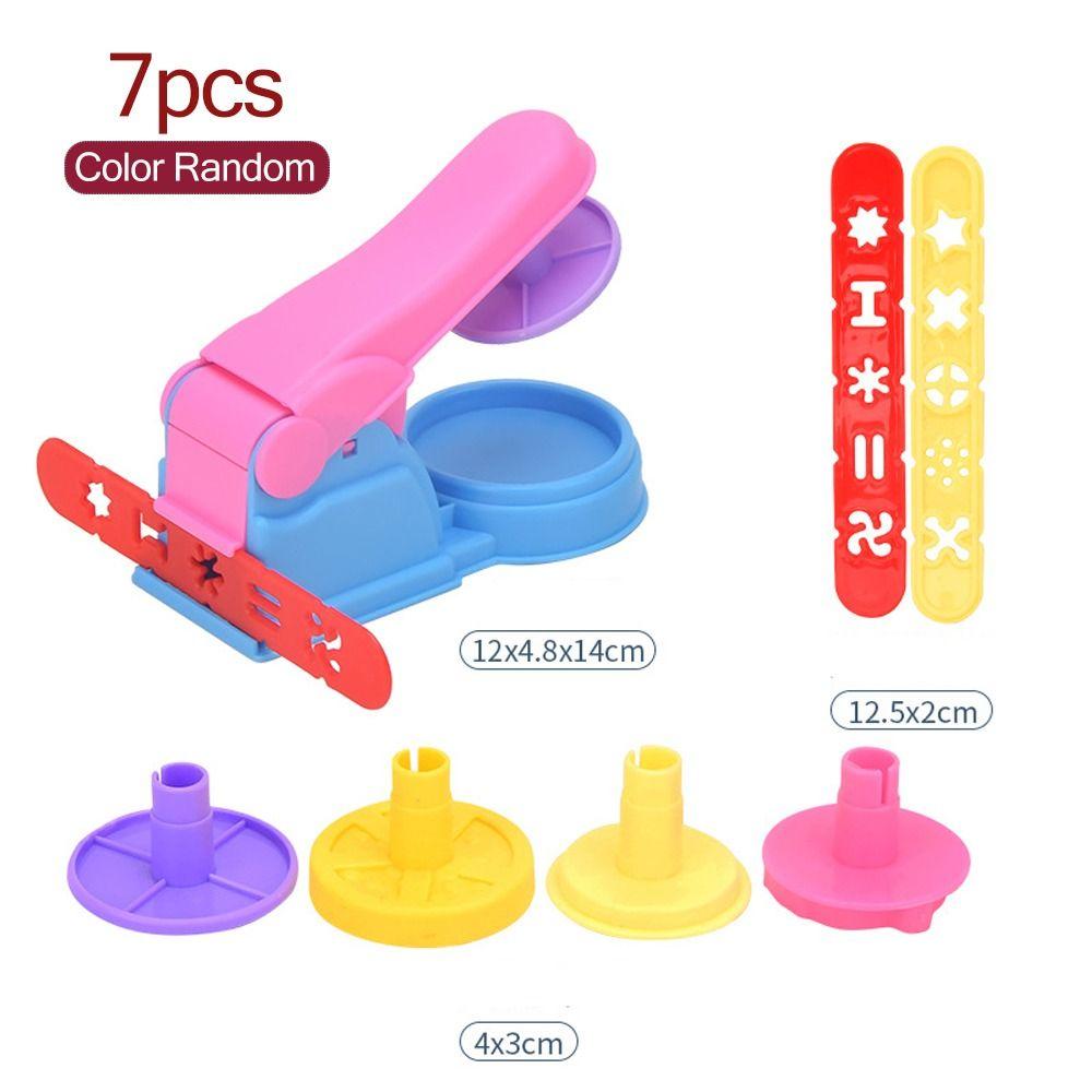 Kunststoff-Set Messerset Form Kinder Lernspielzeug 3D Kneteform Modellierknete Zubehör DIY Spielknete Werkzeugkasten