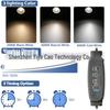 3-Color Dimming 5W LED Clip Spotlight for Exhibitions, Weddings, Ads, and Desktops