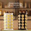 K Cups Holder Carousel Stand 40 Pods Storage Rack Rotating Coffee Capsule Organizer 360-Degree Rotating Coffee Pods Holder