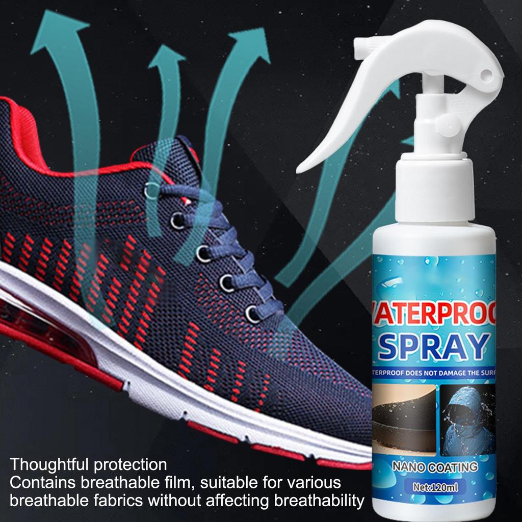 120ml Waterproof Spray for Shoes Tennis Shoe Protector Spray Shoe Stain Protector Spray Shoe Protection Tool for Sneakers