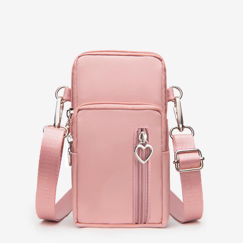 2024 Korean Style Women's Crossbody Phone Bag & Coin Purse - Vertical Mini Design