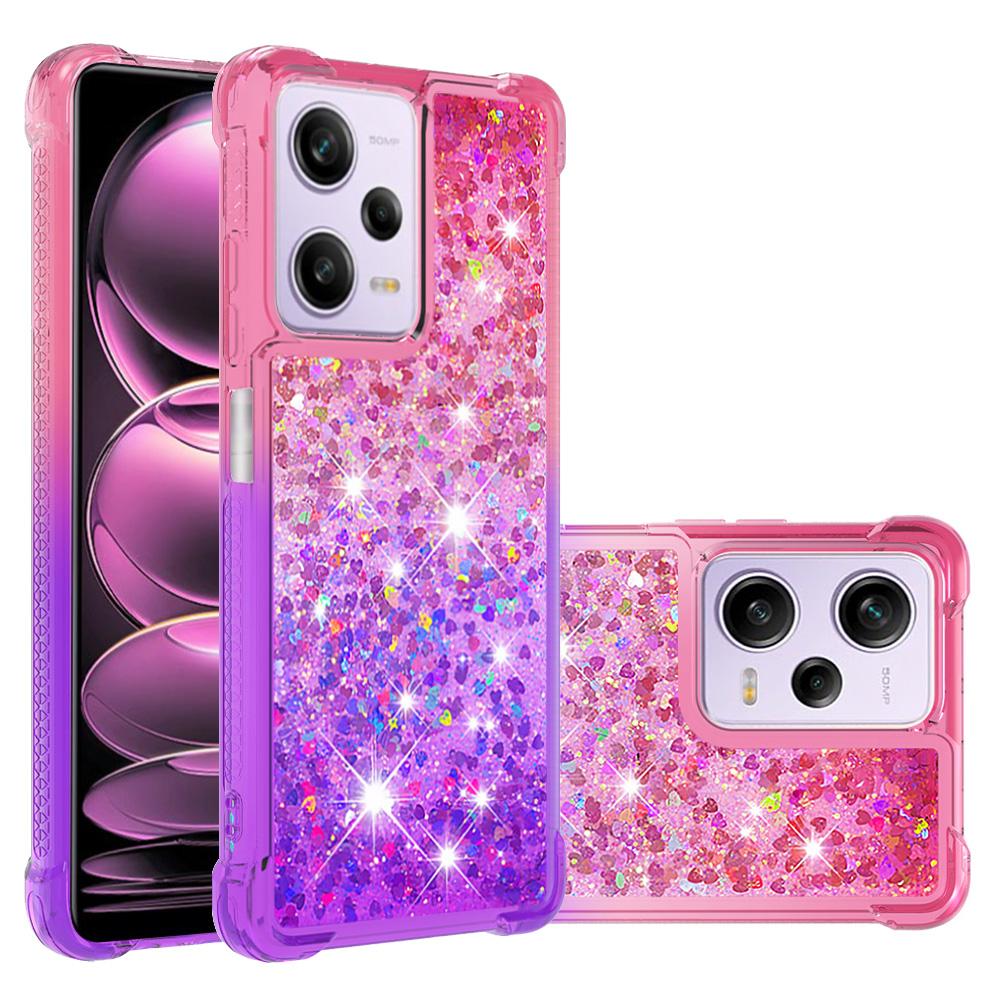 For Xiaomi Redmi Note 12 Pro 5G/Note 12 Pro Speed 5G/Poco X5 Pro 5G TPU Case Gradient Quicksand Phone Back Cover