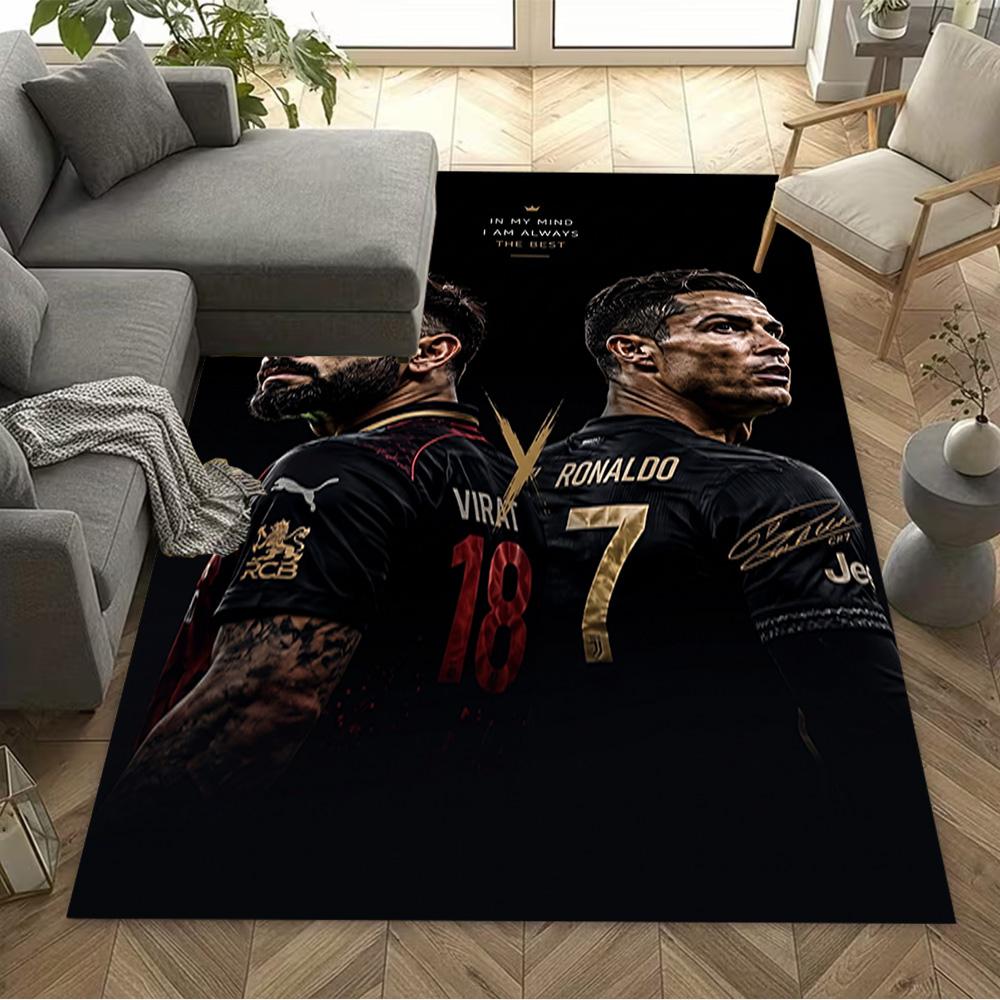 Cristiano Ronaldo's Legacy Area Rug Suitable for Outdoor Decorate Room Hallway Game Room Anti-slip Rug Decorate Offices Gift for Festivals