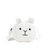 Mini Whimsical Plush Dog Bag For Children Unisex Fun And Breathable Design For Everyday Use In Black Cream Pink Brown