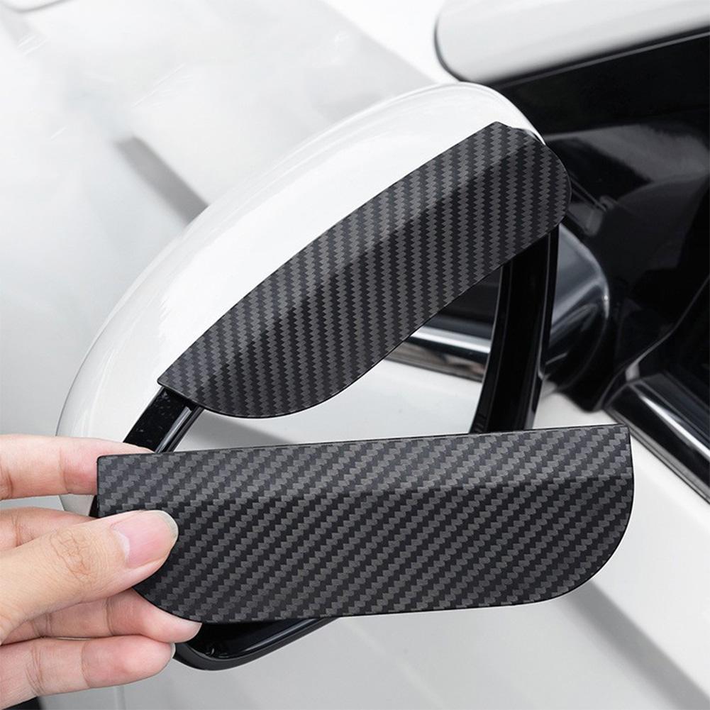 

Kolip Car Rearview Mirror Rain Eyebrow, Blind Spot Mirror Clear Vision Safety Tool, For All Cars Vehicles (1 Pair) Clip-on