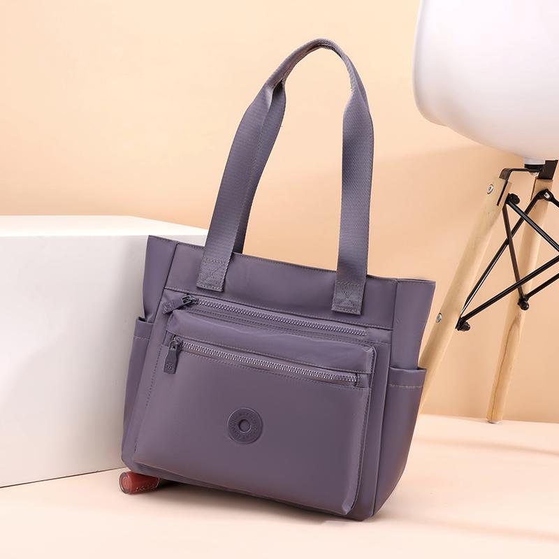 Women's Bag Multi-Color Shoulder Bag Lightweight Nylon Bag Large Capacity Multi-Pocket Handbag