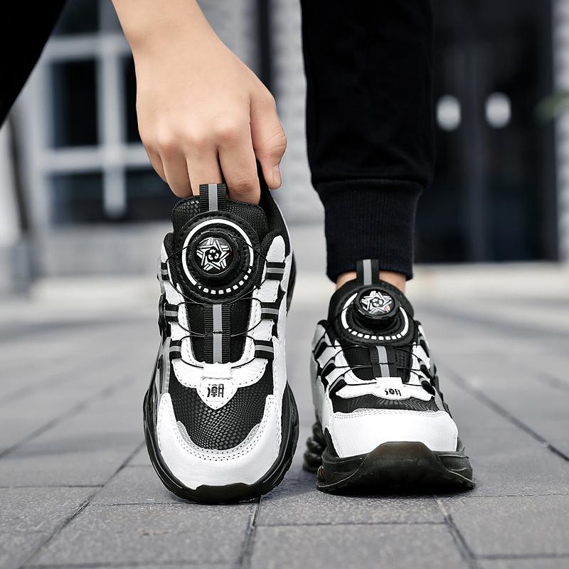 28-40 Children's Plus Size Lightweight Breathable Fashionable Sports Shoes Running Shoes Trendy Casual Children's Shoes