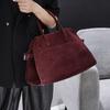 Margaux15 Single-shoulder Handbag Suede Tote Large Capacity Cross-body Women's Cowhide Commuting Bag