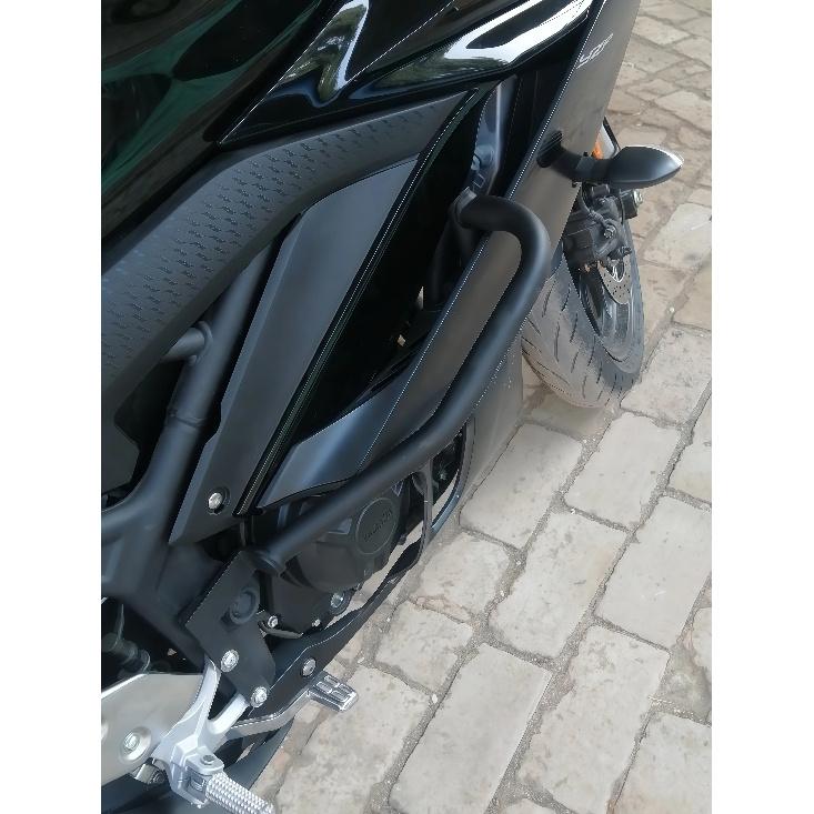 Motorcycle Bumper Frame Crash Bar Engine Guard Side Tank Protector Motorcycle Accessories For YAMAHA YZF R3 YZFR3 2020-2024