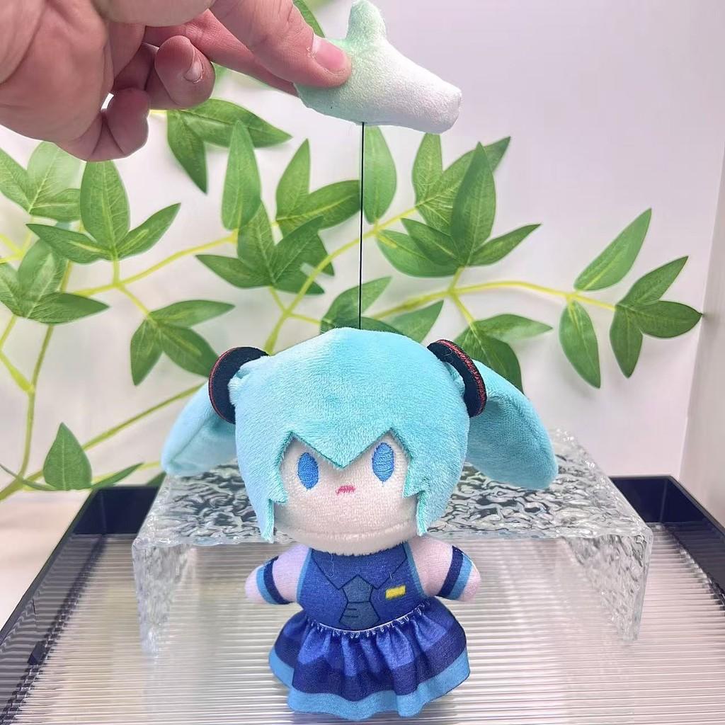 Sweet Miku Hatsune Plush Keychain Doll Ultra Soft Fluffy Toy For Bags Keys And