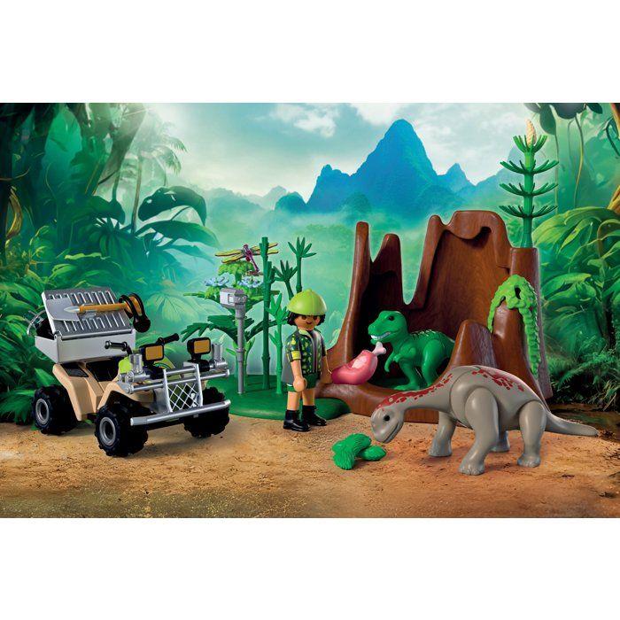 Playmobil 72069 The Dinosaur Lair, Dinosaurs, Promo Pack, 58 Pieces, From 4 Years