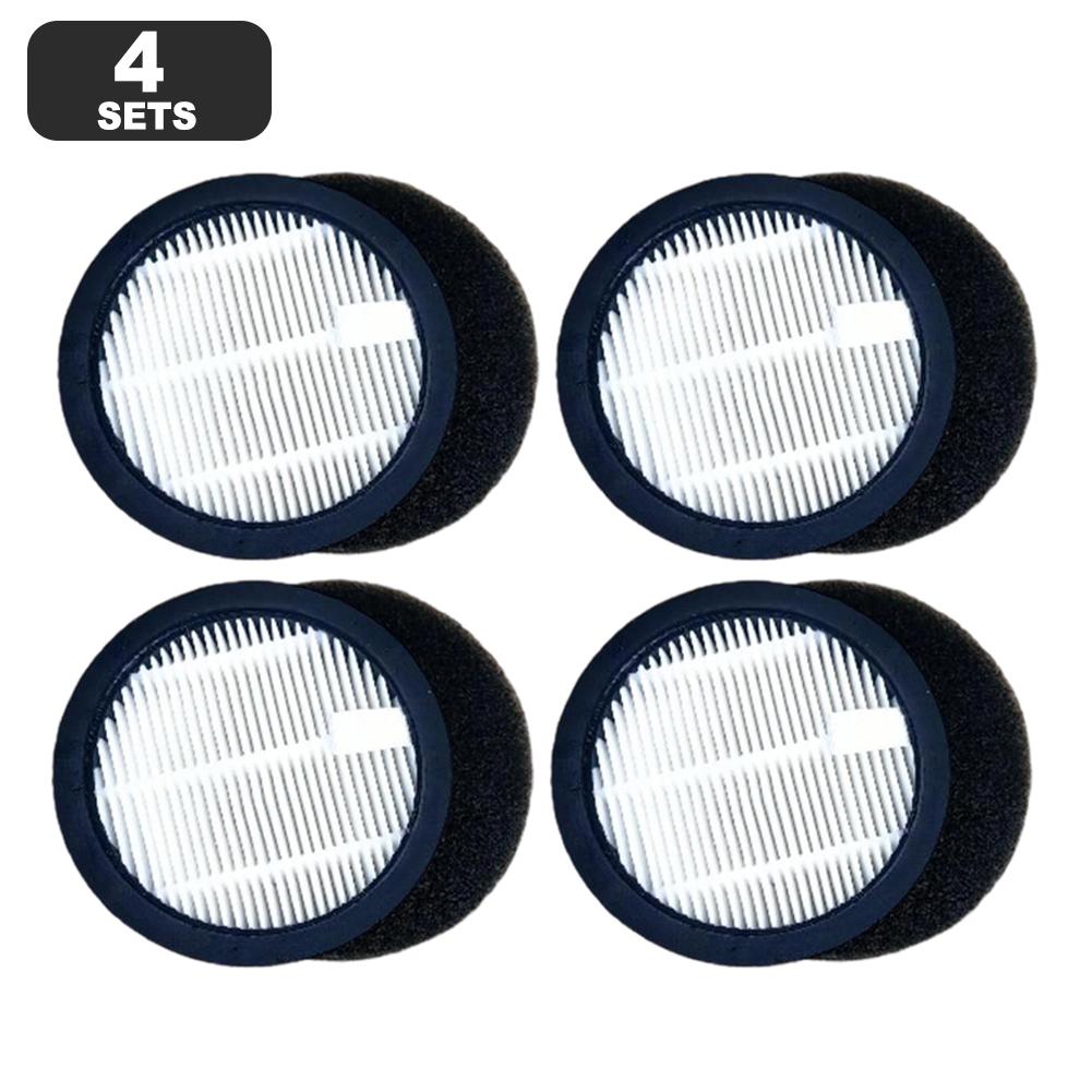 2/4 Pcs Of Washable Replacement Filters For Laresar Elites 3 And WLUPEL KBHO15 Vacuum Cleaners, Including Filters And Sponges.