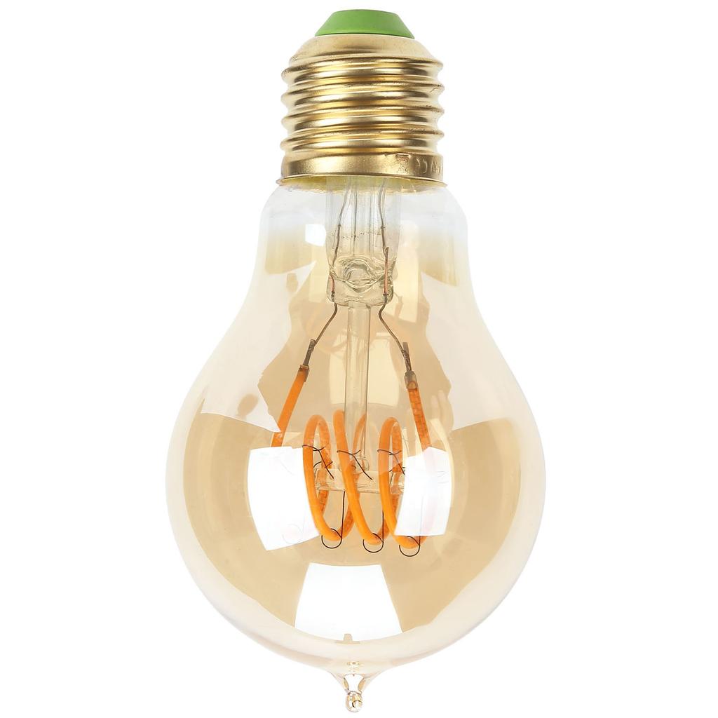 A60 E27 LED Bulb Antique 4W Dimmable Filament Lamp Bulb Coffee Shop Decoration 220V Warm Light