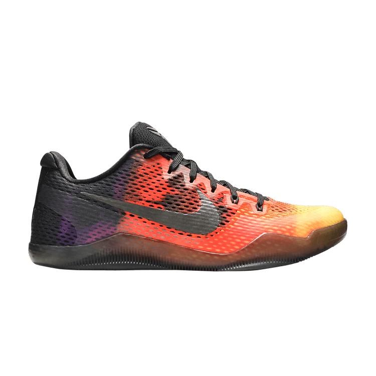 

Nike Kobe 11 Sunset Men Sneakers Black Total-Crimson Black-Hyper-Violet 836183-805