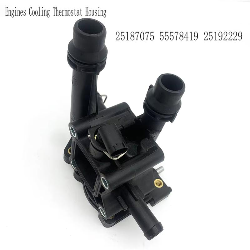 Authentic 25187075 Engines Cooling Thermostat Housing For  Orlando 2014 F18D4 For Kopur Mostata 55578419 25192229