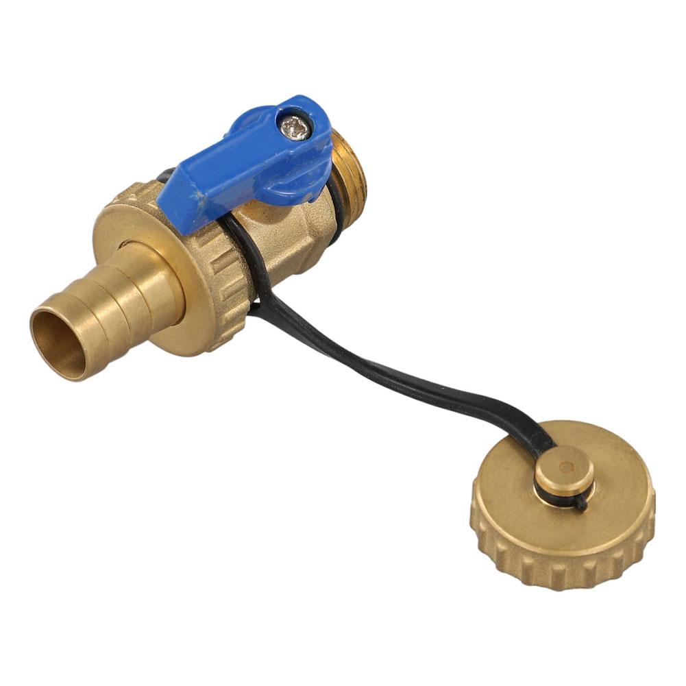 Copper Alloy Valve Brass Drain Valve Long-lasting Construction Temperature Resistant Valve Copper Alloy Drain Valve