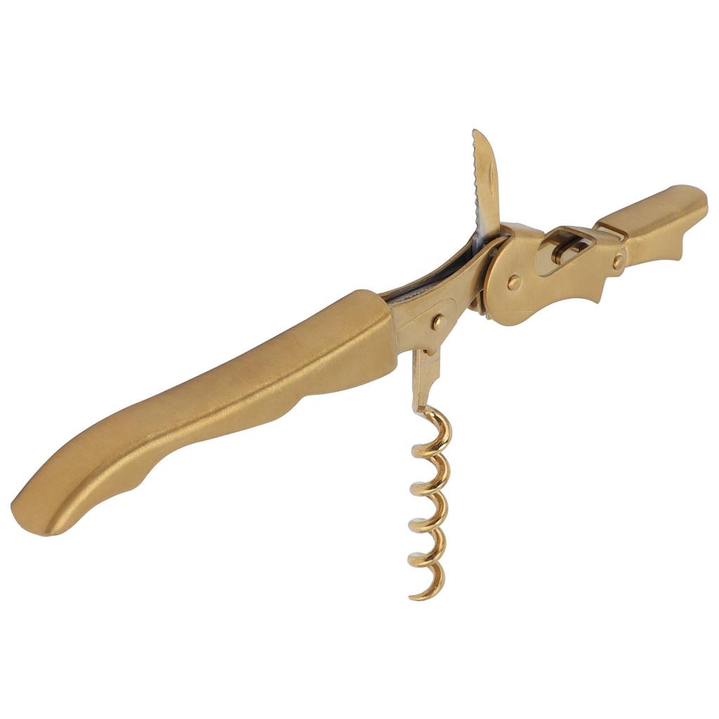 Cavalluccio Marino Cavatappi Strumento per Vino Apribottiglie Coltello Acciaio Inossidabile Ippocampo Apriscatole Cavatappi a Doppia Cerniera
