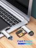 6 In 1 OTG Multifunction USB 3.0 Card Reader U Disk TYPE-C/Usb/Tf/Sd Flash Drive Memory Card for Adapter Phone Laptop Compute
