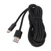 For Xbox Series Charging Cable Nylon Braiding Fast Charging USB Type C Charger Cord with LED Indicator for PS5 9.8ft