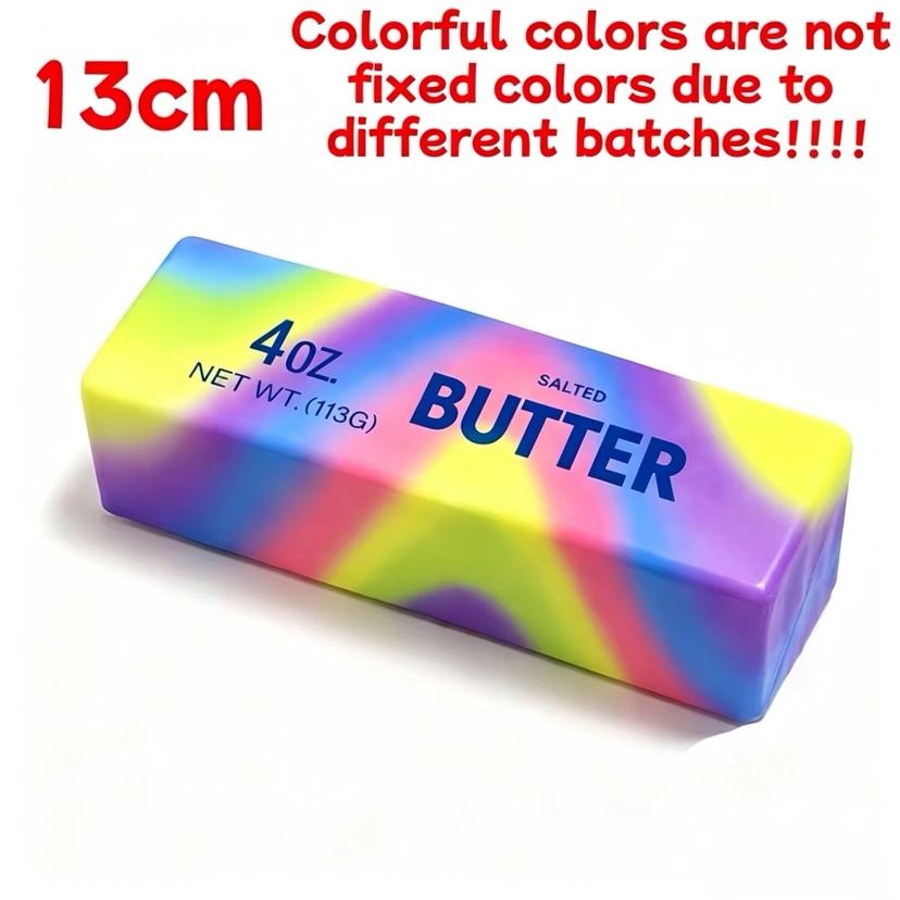 Squishy Butter Stick Fidget Toy Sticky Butter Stick Slow Rebound Stress Ball Squeeze Toy Anti-stress Sensory Toy for Adults