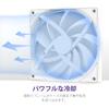 NZXT F140Q v2 White Quiet and Airflow Enhanced PC Case Fan 140mm FN2271 RF-Q14SF-W2