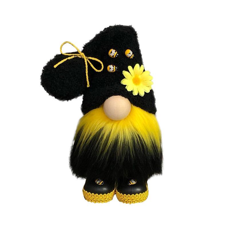 Bumble Bee Striped Gnome Scandinavian Tomte  Swedish Honey Bee Elfs Home KTY