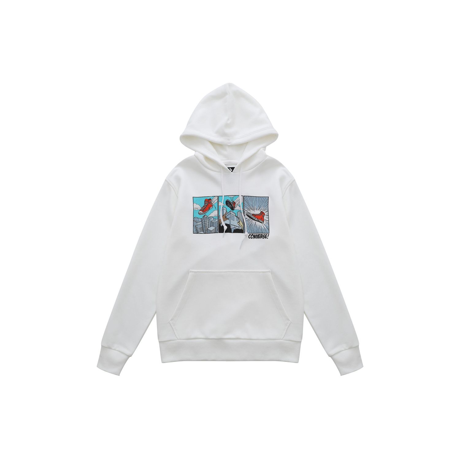

Худи Converse Cartoon Print Hoodie Unisex White 10023948-A01