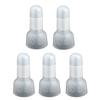 1000pcs Nylon Closed End Crimp Terminal Set 1X 2X 5X Wire Connector Pack for Electricians Home Decoration and Repair