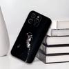 Custodia per Telefono Singer M-Michael Jackson Per iPhone17,16,15,14,13,12,11 Plus,Pro Altri Cover Morbido Nero