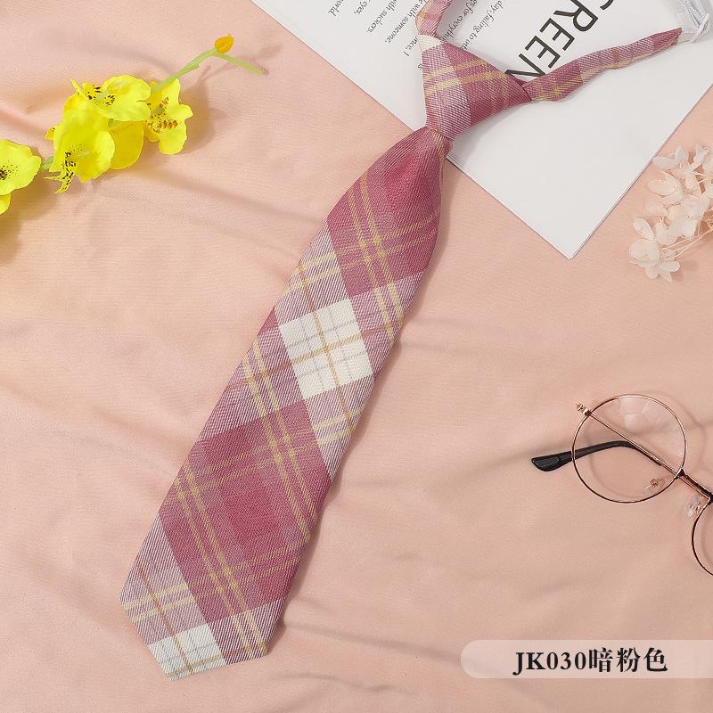 Japanese Plaid Black Bow Tie Collar Rope Women'S Necktie College Wind Streamer Jk Bow Shirt Ins Sailor Suit