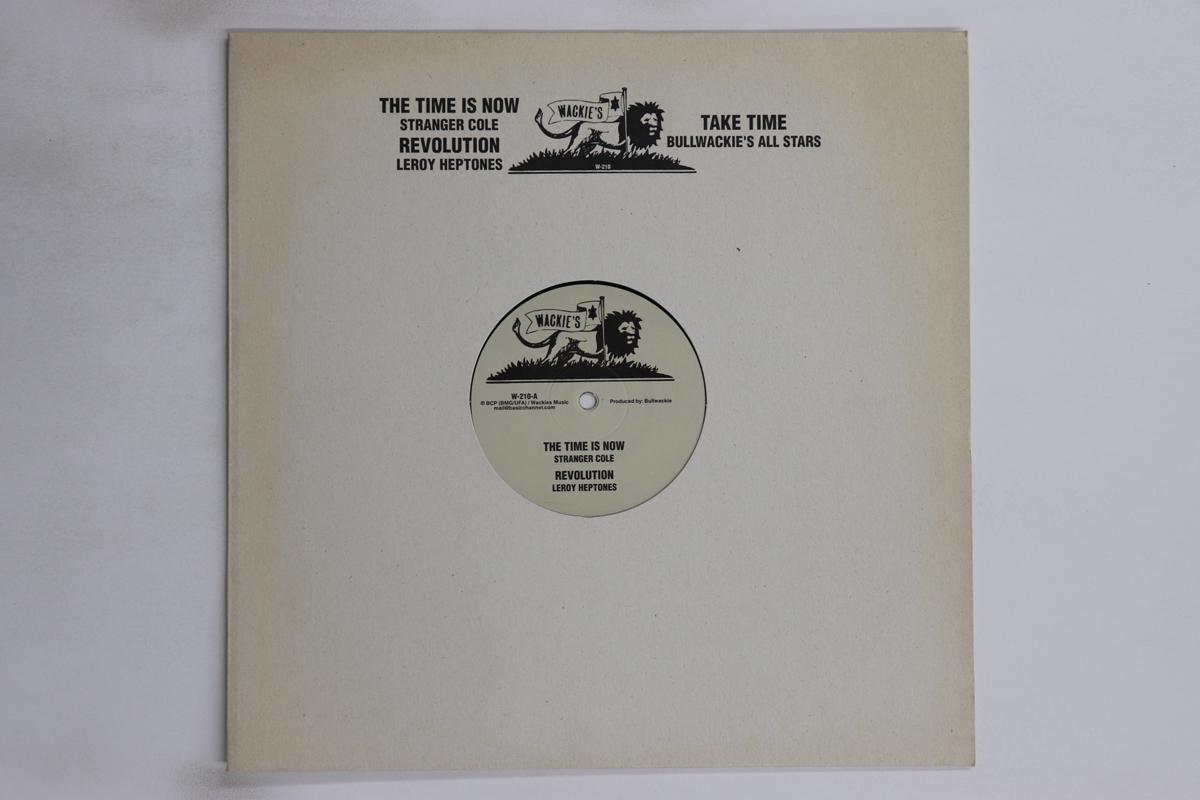 

12inch Record STRANGER COLE / LEROY HEPTONE / BUL - The Time Is Now / Revolution / Take W210 Wackie s 2002 Germany Reggae, Ska & Dub Used