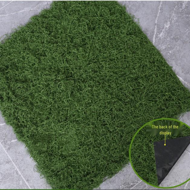 Artificial Moss Silk Grass Lawn for Landscaping and Decoration