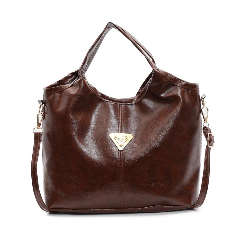 

Ретро сумка женская новая модная нишевая сегодня популярная сумка через плечо сумка-мессенджер портативная сумка-тоут темно-коричневого