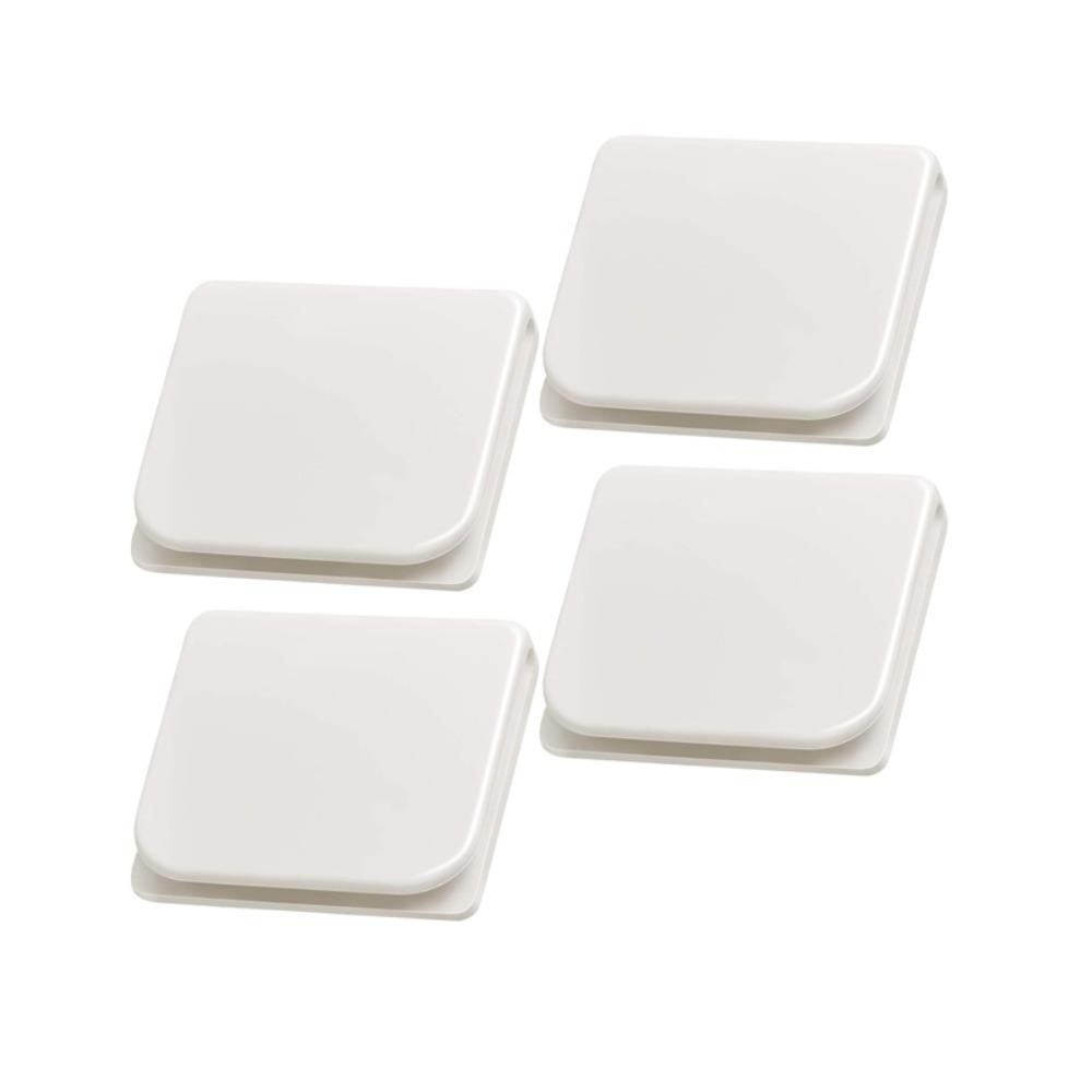 2/4/6/8 Stück Transparenter Vorhangverschlussclip Winddichte Vorhangbefestigungsschnalle Toiletten-Vorhang