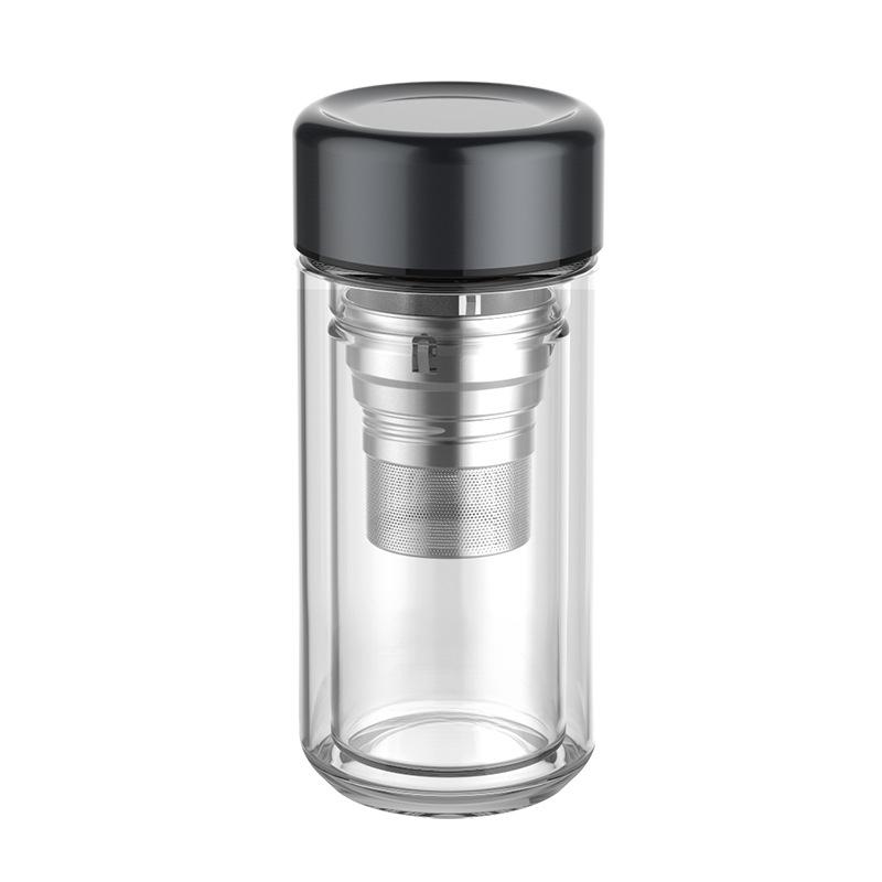 

Двойная стеклянная мужская и женская портативная чашка для разделения чая небольшой емкости 201-300ml