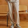 Fila Letter Print Loose Wide Leg Sports Pants Women Pants Ivory Flower-Gray F11W339609FMG
