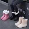Women Waterproof Rain Boots New Non-Slip Soft Sole Outdoor Hiking Car Wash Kitchen Fashion Shoes