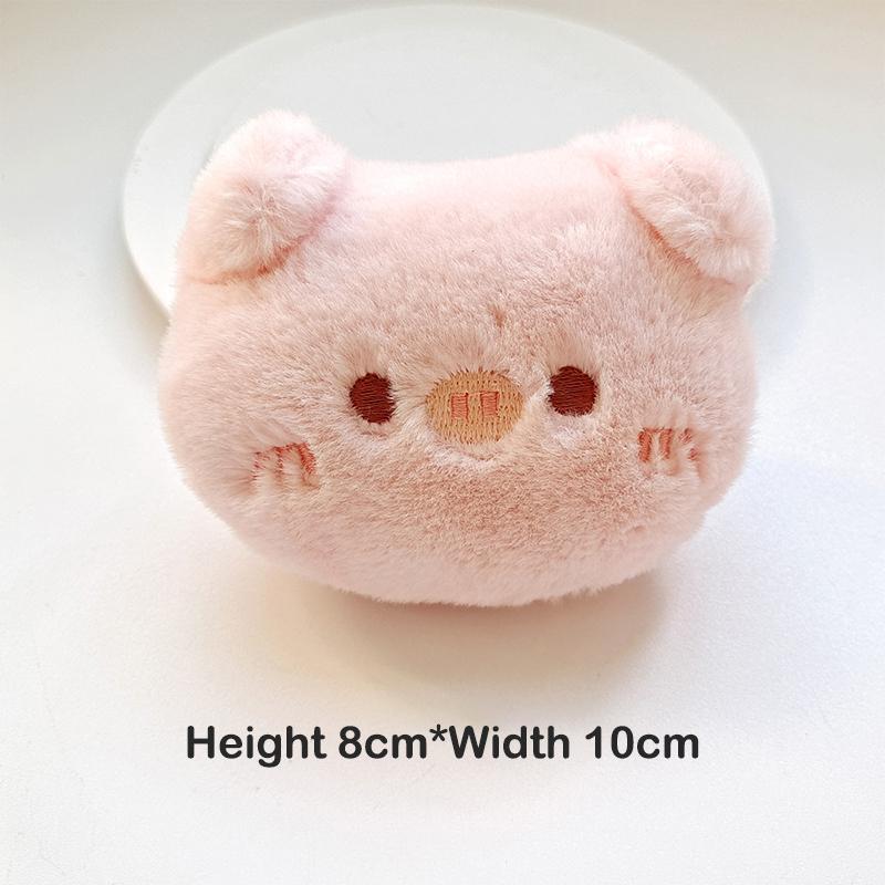 Creative Keychains Cute Plush Bear Keyring For Women Girls Cartoon Keychain Unique Design Car Keys Chains