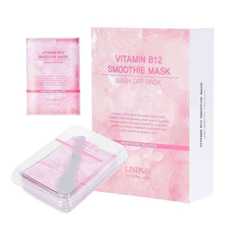 [Lindsay] Vitamin B12 Smoothie Mask Wash Off Pack (1g*20ea)