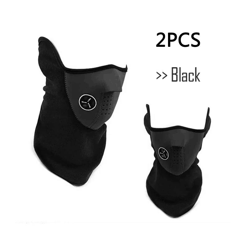 Winter Motorcycle Fleece Thermal Face Mask Balaclava Windproof Keep Warm Riding Face Shield Winter Outdoor Riding Mask
