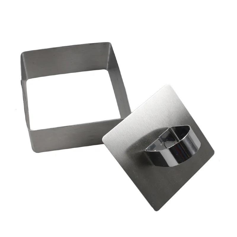 1PC Heart-shaped Five-pointed Star Biscuit Stainless Steel Mold Salad Diy Bakeware Tool Cake Tool Salad Dessert Sushi Tool