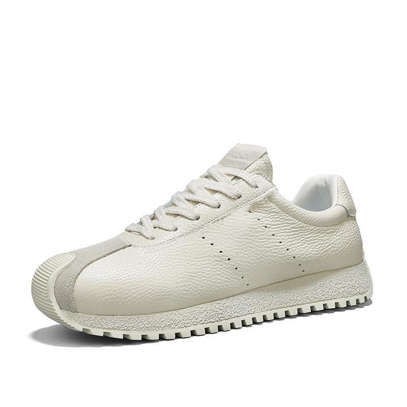 

Men s shoes casual shoes spring and summer new men s platform white shoes student height increase low top trendy sports shoes 39