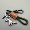 Dinosaur Charm Keychain Zinc Alloy Animal Keyring Keys Backpacks Handbags Keychain Stylish Accessories