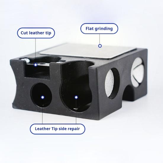 Snooker Køspiss Reparasjonsverktøy Multifunksjonelt Biljard Køspiss Skraper Former Poleringsverktøy Lufterverktøy Profesjonelt Biljardtilbehør