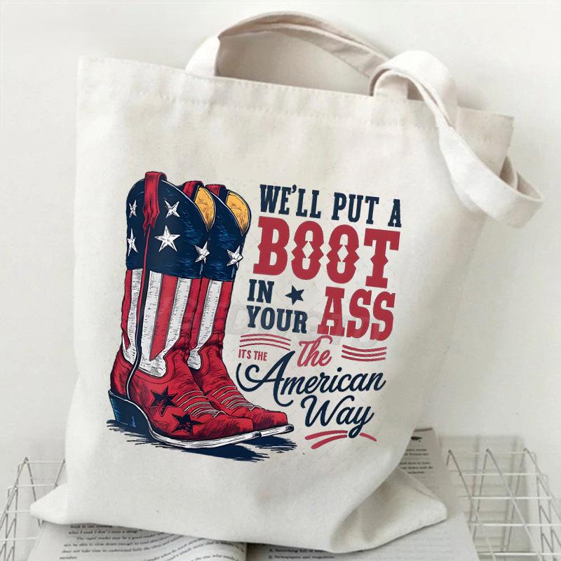 ********** personalized printed canvas bag cross-border leisure men and women commuting portable handbag environmental protection bag